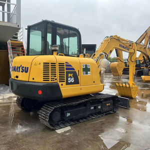 Komatsu เครื่องขุดไฮดรอลิก PC56ขนาดเล็ก6ตันมือสองเกือบใหม่ - Product Image 1