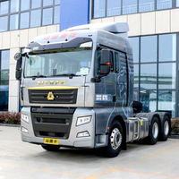 Truk Traktor Sinotruk Bekas 6x4 420 hp Diesel 10 Roda Prime Mover untuk Penjualan Pasar Afrika