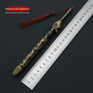 Set de Espadas de Juguete de Metal de 22 cm de Yang Lin, el Rey de los Dragones de la Prisión, de la Película <span class=keywords><strong>Sui</strong></span> Tang Heroes, Adorno Artesanal Unisex - Product Image 3