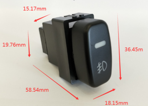 Lámpara antiniebla diurna, interruptor de luz diurna, arnés de lámpara antiniebla para Mitsubishi Lancer Galant pajero lancer-ex Triton - Product Image 5