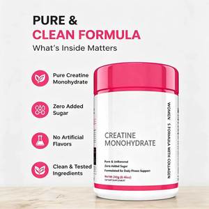 Poudre de créatine monohydrate pure 240g micronisée, complément de <span class=keywords><strong>musculation</strong></span>, croissance musculaire, stimulant d'énergie - Product Image 5