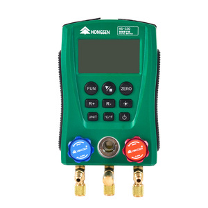 Manomètre numérique Hongsen HS-330 pour la charge de réfrigérant avec affichage pour équipements de climatisation et de réfrigération - Product Image 2