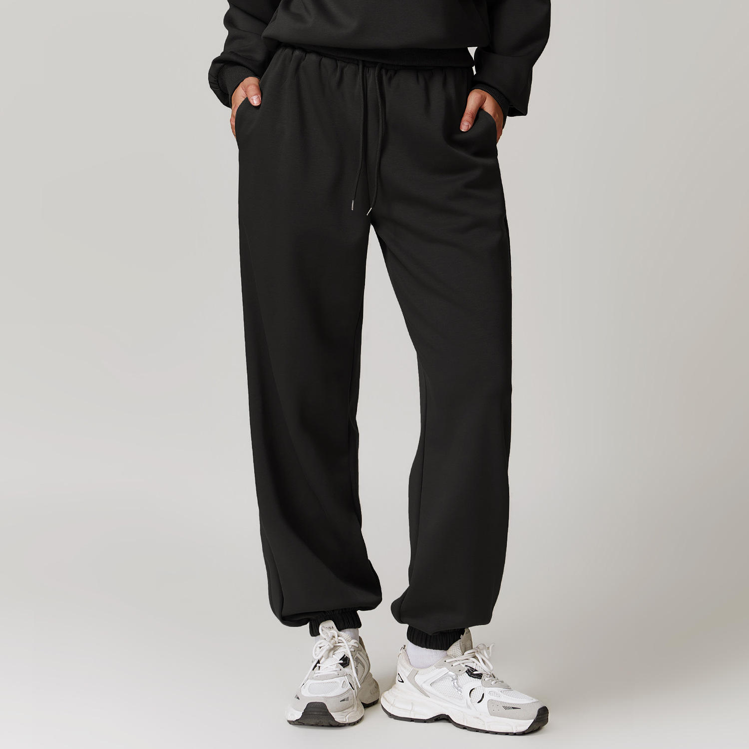 sweatpants black