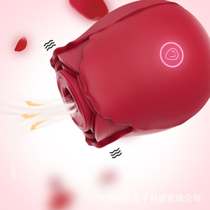 Wholesale USB Rechargeable Rose Flower <b>Vibrator</b> Toy for Women Sex Sucking Rose Toys - Product Image 3