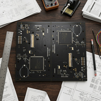 Carte de circuit imprimé intelligente BLE WiFi IoT FR-4 OEM/ODM pour le contrôle des cuisinières à induction, contrôleur électronique domestique