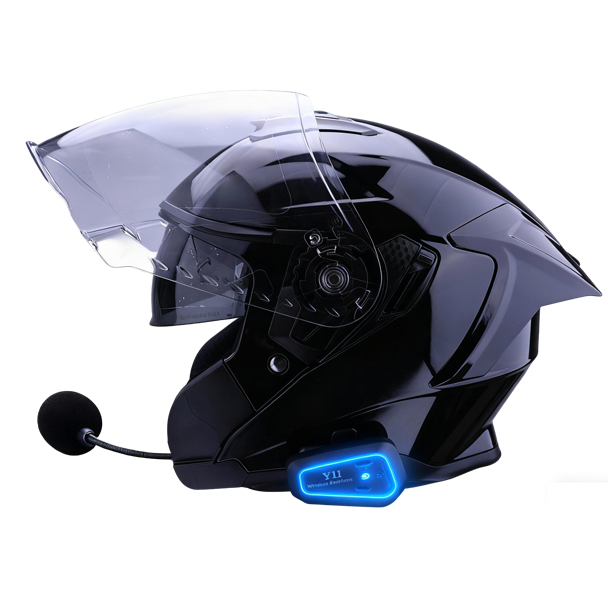 ECE/DOT Wholesale Supplier Factory Casco Para Moto Casque Moto blue tooth Intelligent Half Face Motorbike Motorcycle Helmets