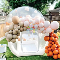 Chapiteau de dôme de fête en plein air de qualité commerciale sexe révéler maison de rebond ballon gonflable tente de maison à bulles