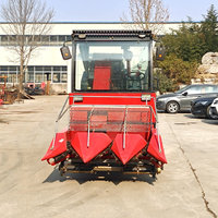 Moissonneuse-batteuse multifonctionnelle pour maïs, mini-moissonneuse-batteuse à maïs, machine à cueillir le maïs, moissonneuse de fourrage de maïs