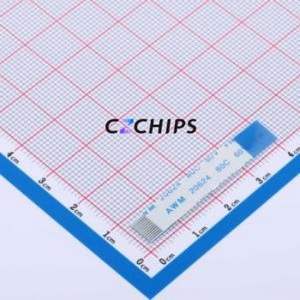 YTC05B-12P-40-4-8 FFC Cable (Flexible Flat Cable) P=0.5mm Connector 12P 0.5mm Reverse 4cm - Product Image 1