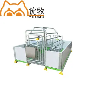 Hot Sale Steel Pig Cages Pig Farrowing Crate Pig Farm Equipment