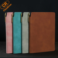 Carnets de notes, agendas et organiseurs en cuir A5 de haute qualité, couverture rigide, 100 feuilles de papier vierge, vente en gros