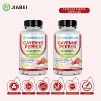 Capsules de piment de Cayenne de haute qualité, complément alimentaire à base de plantes pour adultes, soutien immunitaire, amélioration pour adultes, vente en gros en usine OEM/ODM