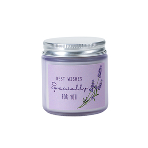 Vela Aromática de Cera de Soja Translúcida Morada Esmerilada, Venta Caliente, Lote Pequeño, Regalo Creativo Personalizado para el Hogar, Aromaterapia - Product Image 4