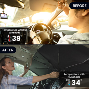 Wholesale Foldable Car Sun <b>Shade</b> Umbrella for Windshield UV Protection Sun Visor Cover Car Accessories - Product Image 4