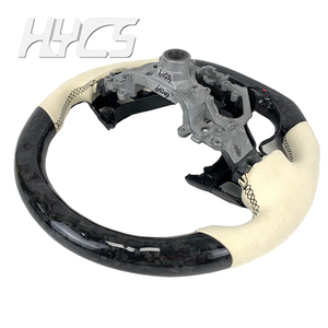 Volante de Fibra de Carbono Forjado Personalizado para <span class=keywords><strong>Lexus</strong></span> NX Ex Us ES IS GS LS NX RX ES200 ES300 ES350, Accesorios Interiores para Automóviles - Product Image 4