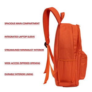 Sac à dos de sport moderne et léger en polyester imperméable de 20 L avec fermeture éclair, idéal pour l'école et les activités de plein air - Product Image 6