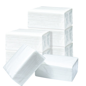 Papel tisú blanco, 100 paquetes, servilletas desechables de 3 capas para uso doméstico, hotelero y en restaurantes - Product Image 1