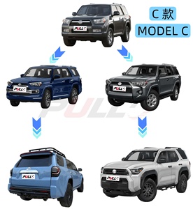 Kit de carrosserie de pare-chocs pour Toyota <span class=keywords><strong>4</strong></span> Runner <span class=keywords><strong>2010</strong></span>-2014, style ancien à nouveau 2025, modèle <span class=keywords><strong>C</strong></span>, avec capot, ailes, feux - Product Image 3