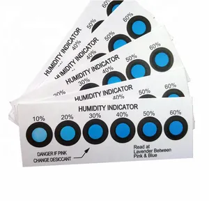 Cartes d'indicateur d'humidité Absorb King 3/4/5 Spot Premium bleu à rose