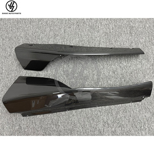 Faldones Laterales Traseros de Fibra de Carbono Seca con Acabado Brillante Estilo R, Envasados al Vacío, para McLaren 720S 2015-2018, Kit de Carrocería Preciso - Product Image 3
