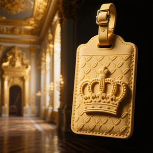 <span class=keywords><strong>Étiquette</strong></span> <span class=keywords><strong>d</strong></span>'<span class=keywords><strong>identification</strong></span> <span class=keywords><strong>de</strong></span> valise avec lettre personnalisée LOGO 3D personnalisé - Product Image 1