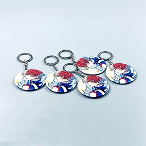 Móc Chìa Khóa Tráng Gương Hoạt Hình Bằng Kim Loại Thiếc Tùy Chỉnh Móc Chìa Khóa Huy Hiệu Nút 32Mm 44Mm 58Mm - Product Image 2