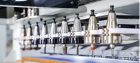 Routeur CNC R-TUP TS-F12 à broche unique 380V Précision 0,01 mm Garantie 1 an Moteur et pompe pour chargement/déchargement direct