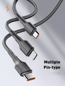 Ldnio Ls852 25W Nhanh USB Cáp Dữ Liệu Điện Thoại Di Động Micro Loại C Cắm Sạc Nhanh 2M Adapter Kết Nối Flex Cáp Dòng - Product Image 6