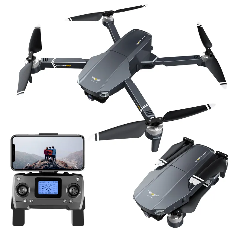 JJRC X20 RC GPS Drone 4K 3 - axis Gimbal Dual Cameras 30 Mins 5G Foldable Quadcopter Helicopter RC drone JJRC X20 with Camera