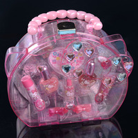 Boîte de rangement de maquillage en plastique Transparent étanche portable de grande capacité pour l'organisation de bijoux de cadeaux de jouets de maquillage