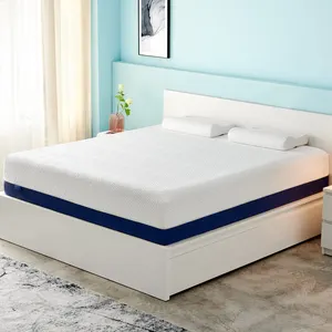 睡眠防静电强力欧洲7区面料床垫批发泡沫材料凝胶记忆泡沫弹簧床垫