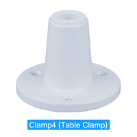 Support de fixation mural pour lampe de bureau portable, pince de table pour lampe loupe