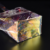 Sac à cosmétiques transparent de bonne qualité pour femmes, nouveauté, mode, emballage transparent, en pvc, maquillage, gelée, cosmétique