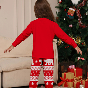 Rarewe Navidad rojo <span class=keywords><strong>Pijama</strong></span> hombres ropa de dormir Pjs Lounge conjuntos pareja ropa pequeño muñeco de nieve Pi mujeres pijamas a juego para la familia - Product Image 2