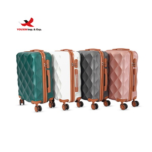 Gift Custom Custom Logo ABS Luggage Set 3/4 Pieces Set in 14 20 24 28 Inch Sizes Hard Shell Carry-On <b>Suitcase</b> and Luggage Set - Product Image 2