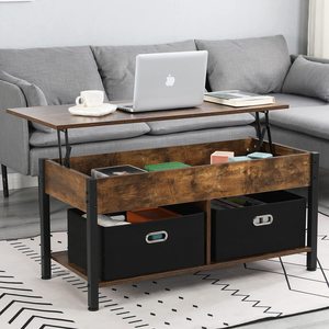 <strong>Amazon</strong> hot selling living room iron frame lift elevated coffee end <strong>table</strong> - Product Image 5