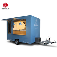 Camion à pizza, remorque de restauration italienne à vendre sur la route, New York City, acier inoxydable personnalisé, chauffe-plats pour dinde