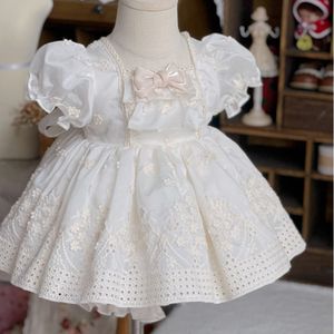 <span class=keywords><strong>Vestidos</strong></span> Españoles Blancos de Verano <span class=keywords><strong>para</strong></span> Bebés y <span class=keywords><strong>Niñas</strong></span> Pequeñas, Ropa <span class=keywords><strong>para</strong></span> Niños, Fiesta, Boda, Venta al por Mayor - Product Image 1
