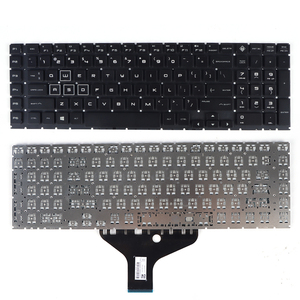 Teclado de Portátil con Diseño Estadounidense al por Mayor para HP <span class=keywords><strong>Omen</strong></span> <span class=keywords><strong>17</strong></span>-CB <span class=keywords><strong>17</strong></span>-cb1070nr <span class=keywords><strong>17</strong></span>-cb1072nr <span class=keywords><strong>17</strong></span>-cb0050nr, Teclado de Portátil Sin Retroiluminación Nuevo - Product Image 1