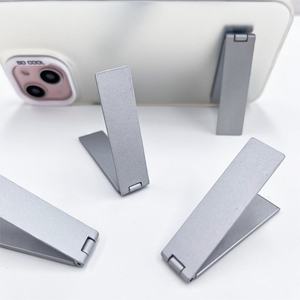 Metal Mobile <b>Phone</b> Folding <b>Holder</b> <b>Phone</b> <b>Stand</b> From Manufacturer Super Thin Metal Kickstand for Cell <b>Phone</b> - Product Image 3