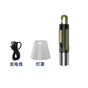 ไฟฉาย LED แบบชาร์จไฟได้ ปรับความสว่างได้ 5W อลูมิเนียมอัลลอยด์ สำหรับการตั้งแคมป์เดินป่าใช้กลางแจ้ง - Product Image 5