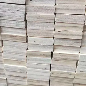Listones de madera de álamo chino compatibles con Álamo personalizado y listones de cama de madera de gran oferta para marco de cama