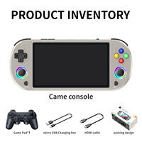 Dernière console de jeu portable M22PRO avec ultra-haute définition 5 pouces 16 millions d'effets d'éclairage couleur, arcade PS1 classique