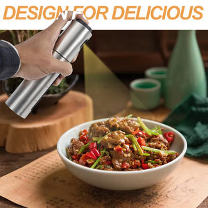 100ml cucina in acciaio inox bottiglia Spray erba <span class=keywords><strong>olio</strong></span> <span class=keywords><strong>d</strong></span>'<span class=keywords><strong>oliva</strong></span> spruzzatore Dispenser <span class=keywords><strong>per</strong></span> la cottura - Product Image 4