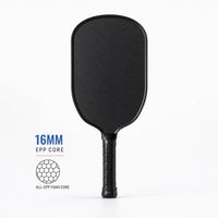 Raquette de pickleball de qualité tournoi avec logo personnalisé, surface en graphite, noyau en nid d'abeille haute résistance, épaisseur 20 mm, T700