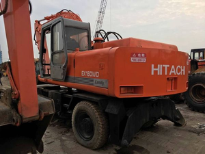 รถขุดล้อยางฮิตาชิ DH130W มือสอง น้ำหนัก 10 ตัน คุณภาพสูง อะไหล่ไฮดรอลิก KYB ของแท้จากเกาหลี รุ่นปี 2016 พร้อมเครื่องยนต์ ปั๊ม และมอเตอร์ - Product Image 3