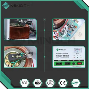 MINGCH CE承認単相Svc-7kva 10kva 15kva 20kva Ac 15KW 220V自動電圧レギュレータースタビライザー