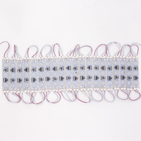 2835 CE Rohs SMD DC 12V/24V 3W 3Led Module haute luminosité étanche Injection Led Module ultrasonique pour la publicité