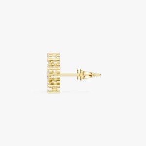 Pendientes de Diamantes Florales Elegantes de la Mejor Calidad para Mujer con Brillantes Piedras de Circonia Cúbica para Uso Diario y de Fiesta, Joyería en Venta - Product Image 2