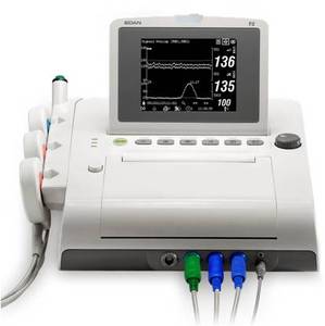 Appareil ECG médical Edan F2, Doppler fœtal simple ou double Edan pour usage vétérinaire - Product Image 2